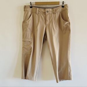 The North Face Beige Cargo Lightweight Outdoor Hiking Pants Women's Size 10